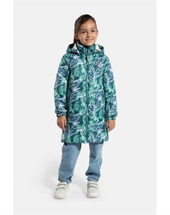 Пальто утепленное с принтом Kisu