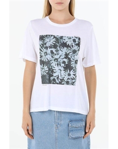 Футболка хлопковая с принтом Marc o'polo