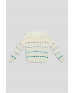 Джемпер вязаный с принтом Benetton