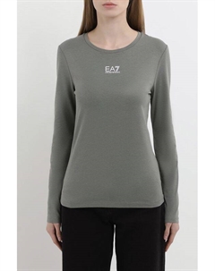 Лонгслив с логотипом Ea7