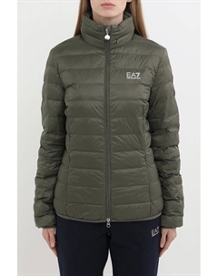 Куртка утепленная с воротником стойкой Ea7