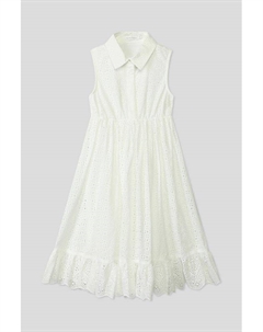 Платье хлопковое без рукавов Silver spoon ceremony