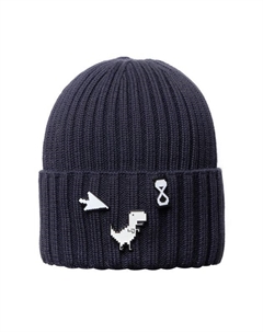 Шапка бини со значками Андерсен