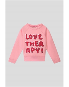 Свитшот хлопковый с принтом Ovs