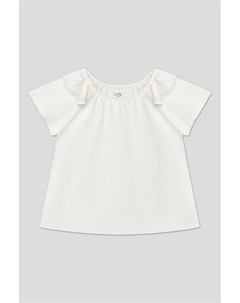 Хлопковая футболка с рюшами Ovs