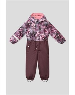 Зимний комбинезон с капюшоном и принтом Kerry