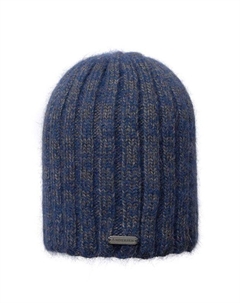 Шапка в рубчик из ангоры Андерсен