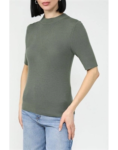 Джемпер шерстяной с коротким рукавом Marc o'polo