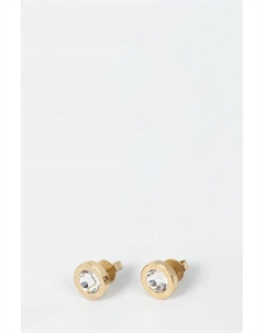 Серьги-пусеты с кристаллами Guess