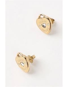 Серьги-пусеты с кристаллами Guess