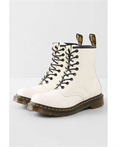 Высокие кожаные ботинки на шнуровке Dr. martens