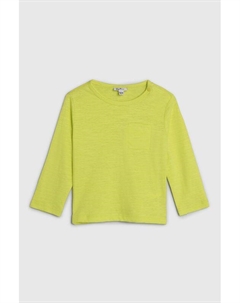 Лонгслив хлопковый с карманом Fagottino