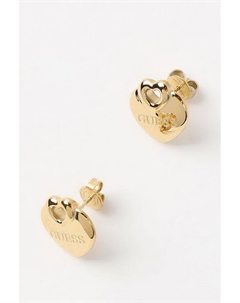 Серьги-пусеты с логотипом Guess