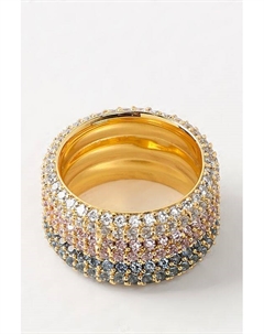 Кольцо с кристаллами Guess