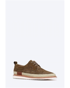 Полуботинки из нубука с перфорацией Vitacci