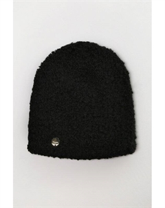 Однотонная шапка фактурной вязки Canoe