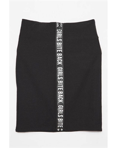 Юбка из вискозы с надписью Reporter young