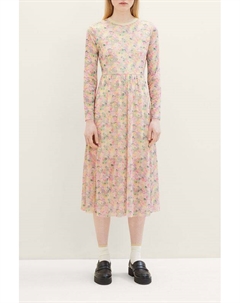 Платье приталенное с цветочным принтом Tom tailor