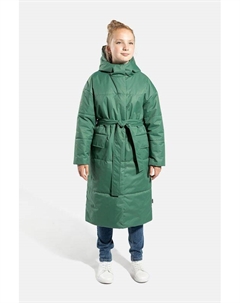 Пальто утепленное на поясе Kisu