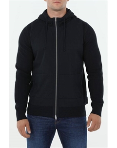 Толстовка хлопковая с капюшоном на молнии Marc o'polo