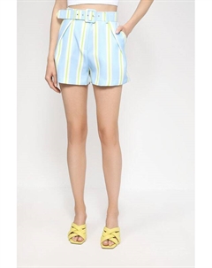 Шорты на ремне в полоску Fracomina