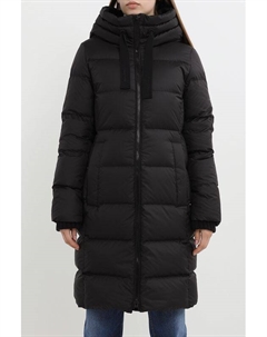 Пуховик удлиненный с объемным капюшоном Marc o'polo