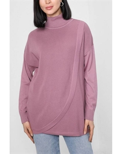 Пуловер с воротником-стойкой Quo