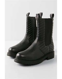 Стеганые полусапоги из кожи Gioseppo