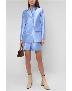 Шорты из атласной ткани Paola ray