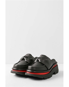 Кожаные сабо на массивной подошве 4ccccees