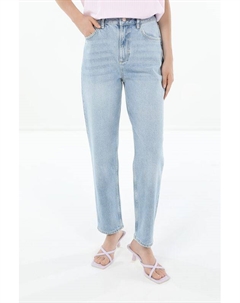 Джинсы с эффектом потертости Comma,