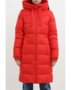 Пуховик удлиненный с объемным капюшоном Marc o'polo