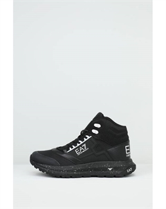 Кроссовки комбинированные с логотипом Ea7