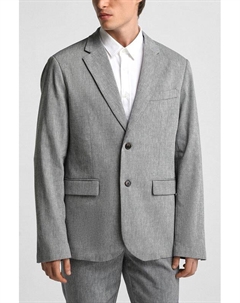 Пиджак прямого кроя из льна и хлопка Oulyss