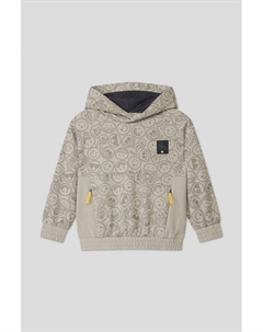 Худи хлопковое с принтом Mayoral