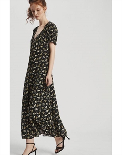 Платье с запахом и цветочным принтом Nume