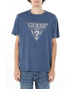 Футболка хлопковая с логотипом Guess