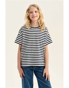 Футболка хлопковая в полоску Tom tailor