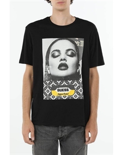 Футболка хлопковая с принтом Guess