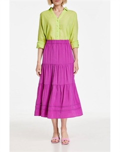 Однотонная юбка с воланами Gerry weber edition