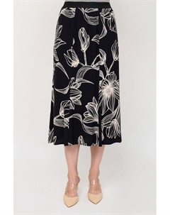 Юбка расклешенная с запахом и принтом Franco vello