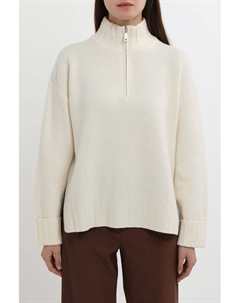 Пуловер шерстяной с воротником на молнии Sabrina scala