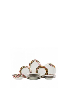 Столовый сервиз из 20 предметов Майя из фарфора Mix&match