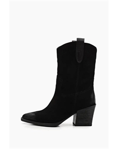 Сапоги-казаки замшевые Abricot