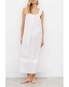 Ночная сорочка хлопковая с принтом Eileen west