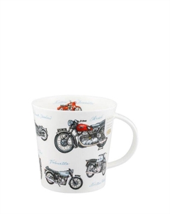 Кружка из фарфора Мотоциклы Dunoon