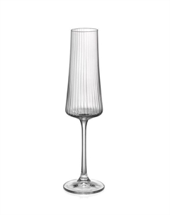 Набор из 6 бокалов для шампанского Экстра Crystalex