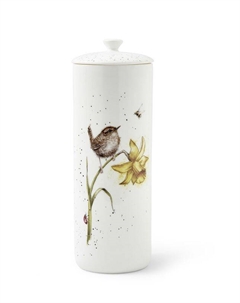 Банка для хранения с крышкой Забавная фауна Крапивник Royal worcester