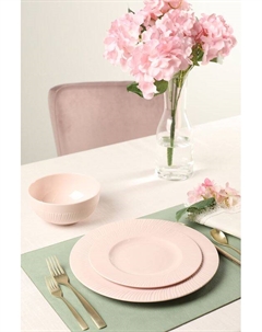 Сервиз чайно-столовый из 4 предметов Цветной бисквитный фарфор Decor de table