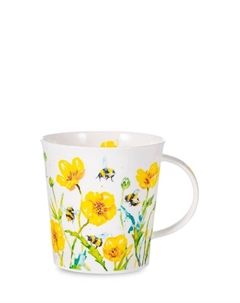 Кружка из фарфора Лютики и пчёлы Dunoon